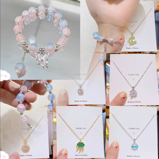 Mixed Bracelets and Necklace Lucky Bag